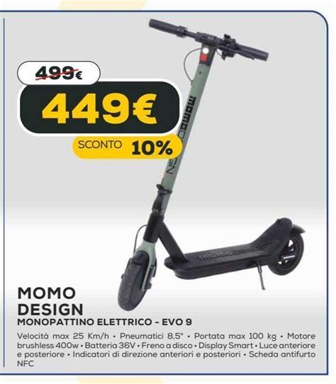 Momo Design Monopattino Elettrico Evo Offerta Di Euronics