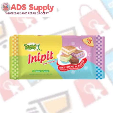 Inipit Cake Sandwich Ibat Ibang Flavors 23g X 10 Lazada Ph