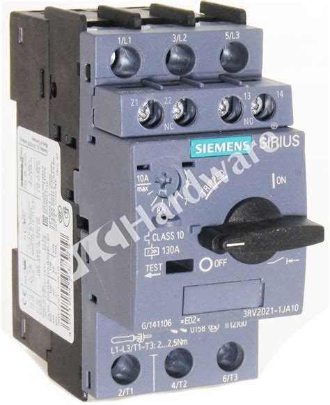 Plc Hardware Siemens 3rv2021 1ja10 Used Plch Packaging