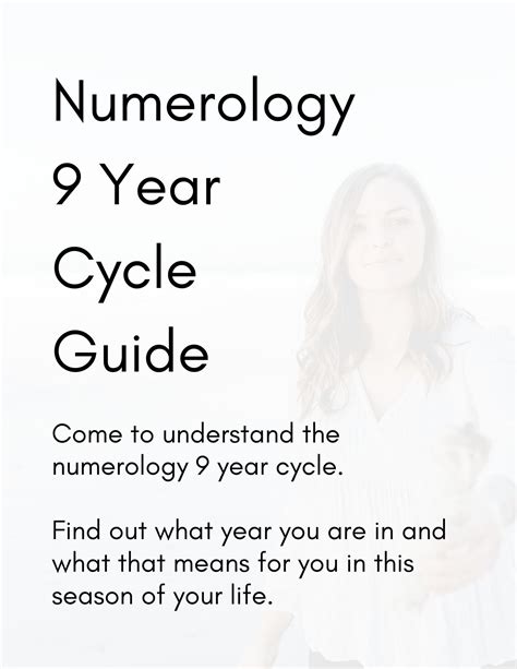 9 Year Cycle Numerology Guide