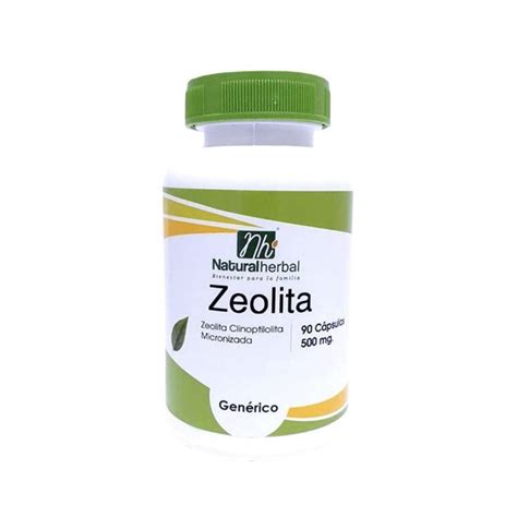 Zeolita Clinoptiolita Micronizada Suplemento Alimentario 90 Cápsulas