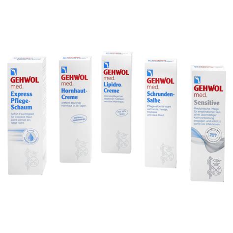 Deko Faltschachtel Gehwol Med Hornhaut Creme