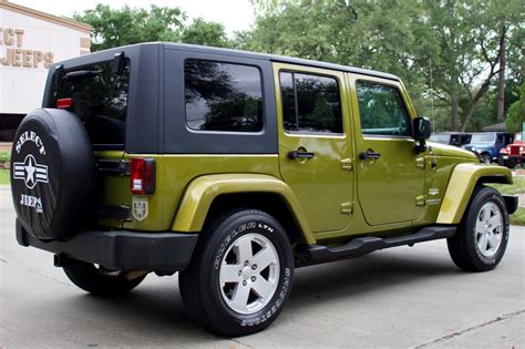 Used 2007 Jeep Wrangler Unlimited RWD Sahara For Sale 15 995