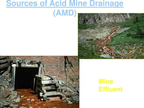 Ppt Acid Mine Drainage Powerpoint Presentation Free Download Id