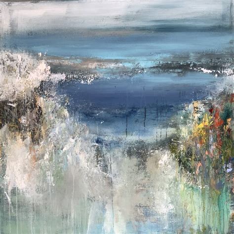 Between The Dunes Painting By Hennie Van De Lande Saatchi Art