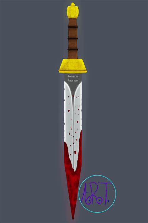 Artstation Roman Gladius Sword