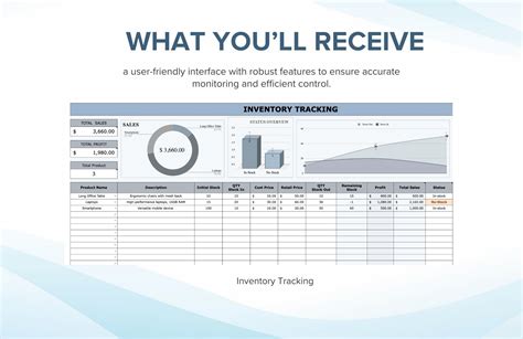 Inventory Tracking Template in Excel, Google Sheets - Download ...