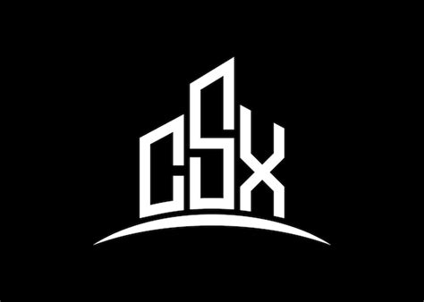 Premium Vector | Letter csx building vector monogram logo design ...