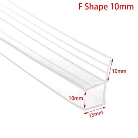 Couleur F Forme 10mm Bandes d étanchéité en caoutchouc 1M bande d