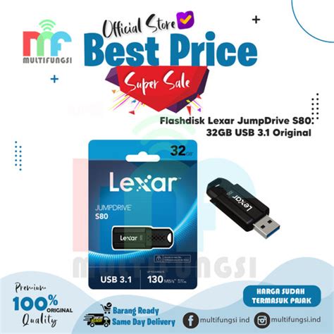 Jual Flashdisk Lexar Jumpdrive S Gb Usb Original Jakarta