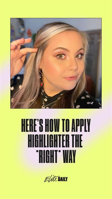 Here S How To Apply Highlighter The Right Way Makeup Routine Simple Makeup Eye Makeup Tutorial