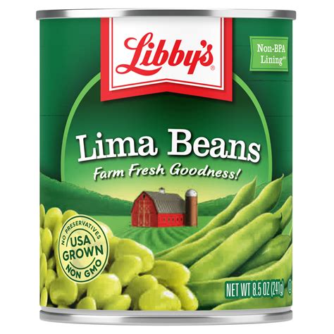 Libby's Lima Beans | Naturally Delicious, Mild & Nutty Sweet | Tender ...