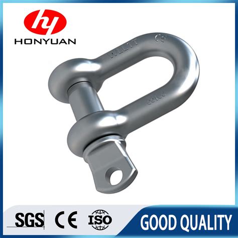 G209 G210 G2130 G2150 Bow Dee Forged Anchor Shackle With Screw Round