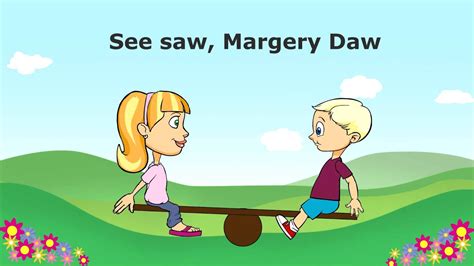 See Saw Margery Daw Youtube