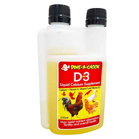 D-3 Liquid Calcium Supplement for Chickens · Sale at Dine A Chook