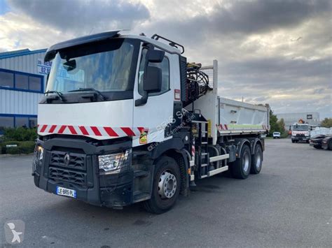 Camión Renault volquete trilateral Cif C Series 430 6x4 Diesel Euro 6