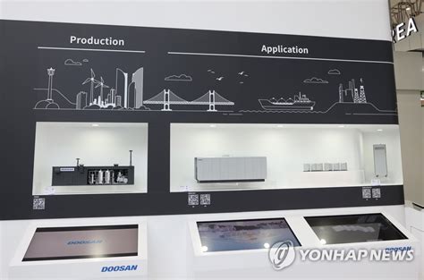 두산 기후산업국제박람회서 무탄소 에너지 토털솔루션 소개 연합뉴스