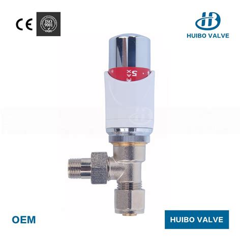 China Customized Pex Thermostatic Radiator Valve With Trv Head Manufacturers And Suppliers Oem