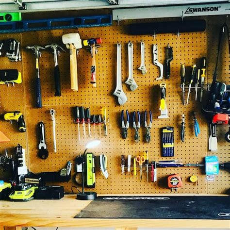 How to Organize Tools on a Pegboard: 15 Brilliant Ideas