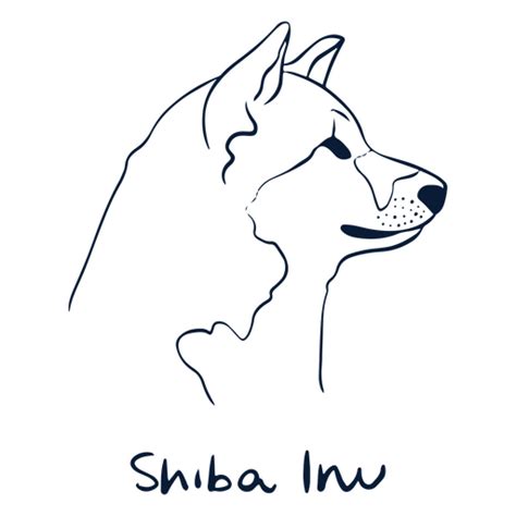 Dog Breed Shiba Inu Animal PNG & SVG Design For T-Shirts