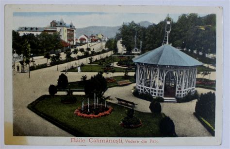 Baile Calimanesti Vedere Din Parc Carte Postala Ilustrata