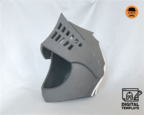 DIY Elite Knight Helmet Templates For EVA Foam Crafting Help Book