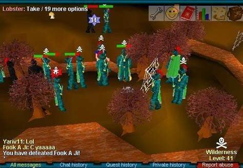 Runescape Classic Clan War 2002— Pimps Vs Brotherhood Of Steel By