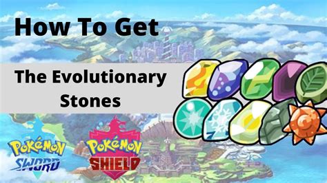 How To Get All The Evolution Stones Pok Mon Sword And Shield Youtube