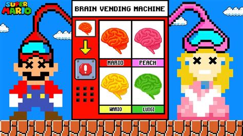 What If Mario And Peach Swap Brains In The Vending Machine Game