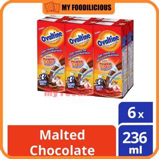 Pokka Ovaltine Malted Chocolate Drink 6 X 236ml Shopee Singapore