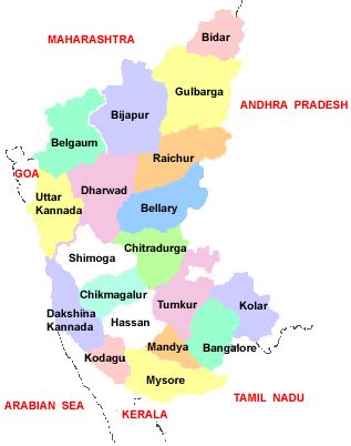 karnataka map, map karnataka, karnataka maps, map of karnataka, maps of ...