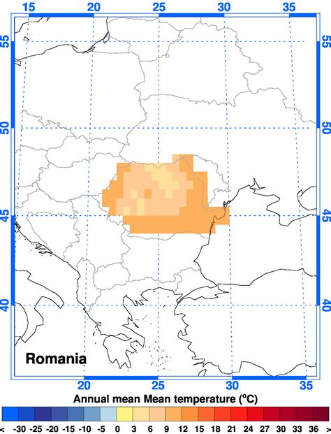 ClimGen Romania climate observations