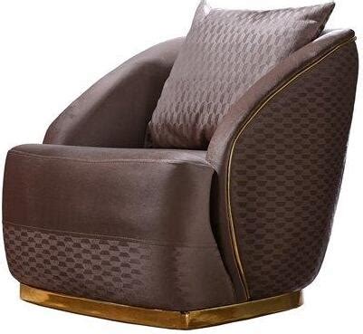 Elegance Living Room Armchair In Beige By Furnia 1StopBedrooms