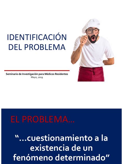 Identificación Del Problema Pdf