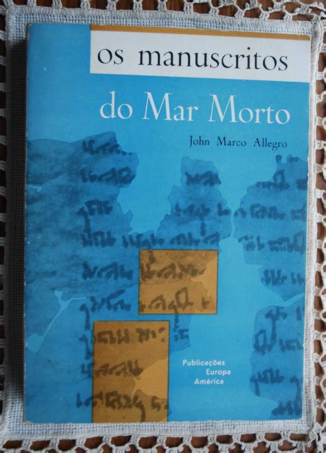 Os Manuscritos Do Mar Morto De John Marco Allegro Edi O