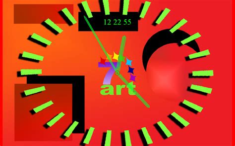 7art Pifagor Clock Screensaver Will Help You To Harmonize Your Everyday