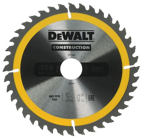 Dewalt Dt Qz Lama Circolare Per Seghe Portatili Edilizia X