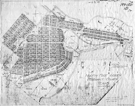 The Fort Worth Gazette: 1894: A Lost North Fort Worth Map Reveals a ...