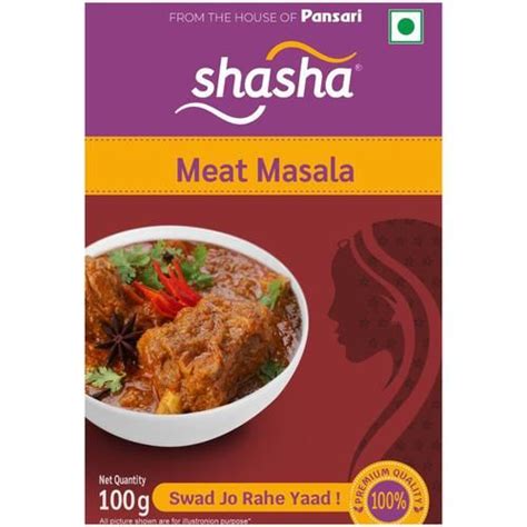 Buy Shasha Meat Masala Premium Quality Aromatic Spice Blend For