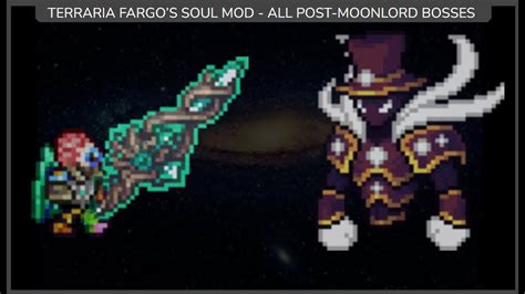 Terraria Fargo S Soul Mod All Post Moonlord Bosses Eternity Mode