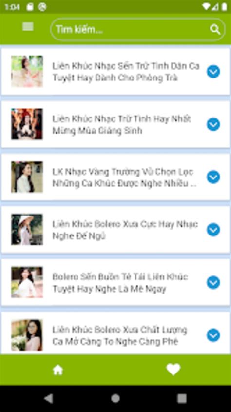 Nhạc trữ tình Bolero hay nhất para Android - Download