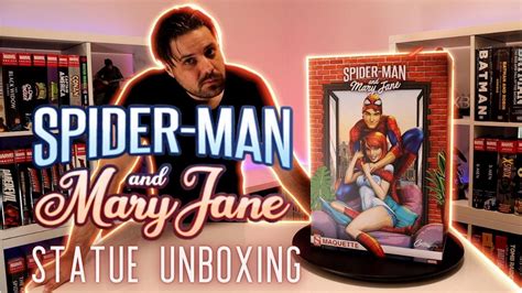 Spider Man And Mary Jane Maquette Statue Unboxing By Sideshow