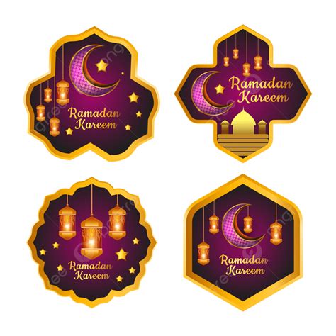 Ramadan Badge Vector Design Images Modern Look Ramadan Badge Vector