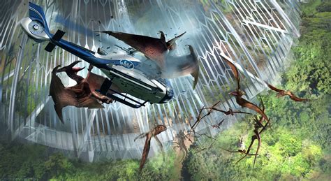 Jurassic World Concept Arts By Dean Sherriff Jurassic Pedia