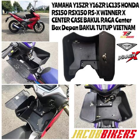 Yamaha Y Zr Y Zr Lc Honda Rs Raga Center Box Depan Bakul Tutup