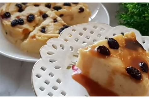 Punya Roti Tawar Dibikin Puding Roti Tawar Saus Karamel Aja Dijamin