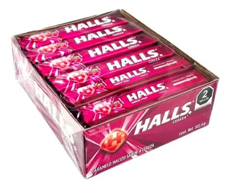 Halls Caramelo Macizo Sabor A Cereza Meses sin interés