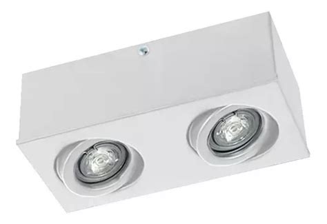 Plafon Moderno Dicroico Luces Lamparas Led W Gu