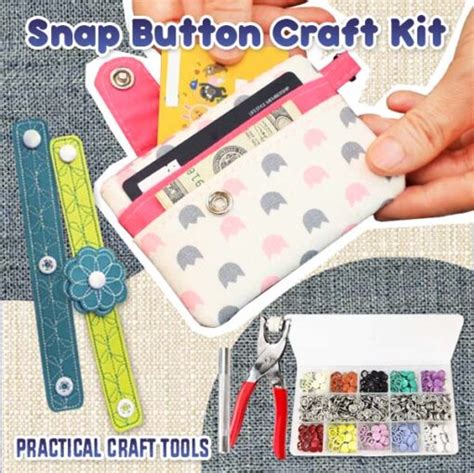 Creative Snap Button DIY Craft Kit | Wizzgoo.com