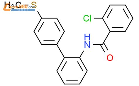 Benzamide Chloro N Methylthio Biphenyl Yl